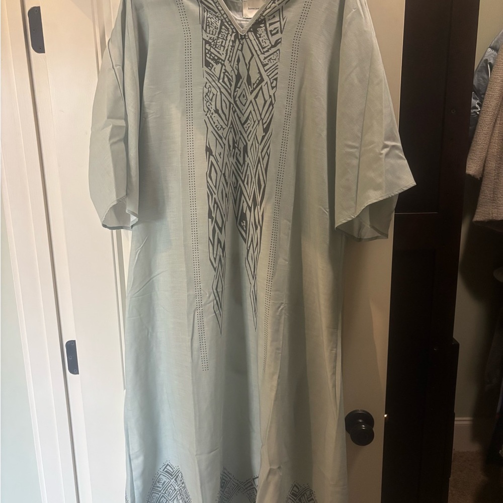 Elegant Green Maxi Dress